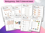 New English Adventure 3 – Unit 7: Lions eat meat – Karty pracy dla klasy 3