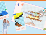 Kodowanie - pisemne odejmowanie bez przekraczania progu dziesiątkowego. Klasa 3-4. Zajęcia wyrównawcze. Zastępstwo.