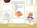 DZIEŃ GOFRA - napis, przepis na gofry, cennik, monety
