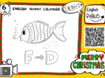 🎄 English Advent Calendar – dla klas 1 - 4 szkoły podstawowej