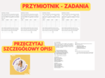 PRZYMIOTNIK - zadania z gramatyki #klasa4 #klasa5 lub jako powtórka do egzaminu ósmoklasisty KLUCZ ODPOWIEDZI