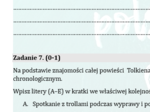 PRÓBNY EGZAMIN JUŻ DLA SZOSTOKLASISTY- HOBBIT.