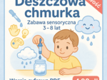 Zabawa sensoryczna „Deszczowa chmurka”