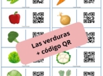 Domino obrazkowe z kodami QR! (Las verduras-warzywa)