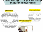 Czytanie i mówienie na maturze, konwersacje, 4 teksty z pytaniami do przegadania