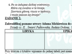 POWTÓRKI PRZED EGZAMINEM. Z BOHATERAMI UTWORÓW ADAMA MICKIEWICZA PRZYPOMINAMY WIADOMOŚCI O RODZAJACH, GATUNKACH I ŚRODKACH POETYCKICH.