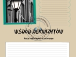 Wśród rekwizytów – 50 kart powtórzeniowych do lektur