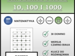 Domino - Mnożenie przez 10, 100 i 1000 | matematyka