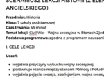 Hist 711 scenariusz wojna secesyjna