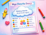 Chmurka emocji - karta pracy