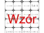 Domino - Mnożenie i dzielenie liczb wymiernych | matematyka