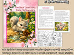 Bajka sensoryczna z zadaniami do pracy terapeutycznej – ISKIERKA ODKRYWA ŚWIAT POD ŁAPKĄ