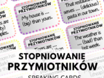 Stopniowanie przymiotników - zestaw 120 Speaking Cards - Comparative - Superlative - mówienie - A2 - B1 + - E8 - egzamin ósmoklasisty - matura