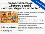 Scenariusze zajęć „Zabawy z wagą – uczymy się przez ważenie!” Waga ważyć