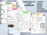 📱 English Class A1+ - Unit 3 - TECHNOLOGY FOR ALL - Zestaw kart pracy