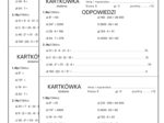 Kartkówka - działania. Klasa 5