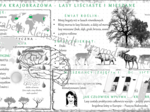 Sketchnotka "Krajobraz lasów liściastych i mieszanych strefy umiarkowanej" wykonana w power point - tutaj w pdf - geografia klasa 5