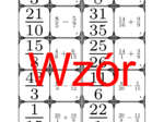 Domino - Dodawanie i odejmowanie ułamków | matematyka