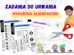 Zadania do urwania – wyrażenia algebraiczne