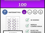 Domino - Dodawanie do 100 | matematyka