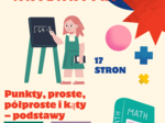 📘 Lekcja matematyki: Punkty, proste, półproste i kąty – podstawy