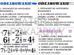 Działania na ułamkach zwykłych - plansza, gazetka