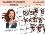 POWTÓRZENIE: WŁAŚCIWOŚCI I BUDOWA MATERII – klasa 7 – lekcja powtórzeniowa – GRA dydaktyczna. Memory. Memo. ZNAJDŹ PARĘ! CZARNY PIOTRUŚ. MOC powtórki.