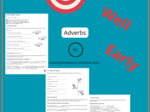 ADVERBS- KLASA 7 notatka, ćwiczenia, klucz