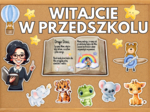 WITAJCIE W PRZEDSZKOLU - gazetka powitalna