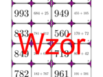 Domino - Dodawanie do 1000 | matematyka
