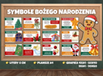 SYMBOLE BOŻEGO NARODZENIA - gazetka edukacyjna, świąteczna