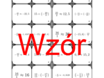 Domino - Arytmetyka liczb wymiernych | matematyka