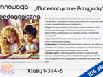 Innowacja „Matematyczne Przygody”