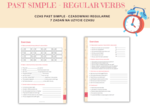 Past Simple - Regular Verbs - karta pracy na wprowadzenie do czasu przeszłego, czasowniki regularne, pytania, przeczenia, zdania twierdzące, krótkie odpowiedzizadania, ćwiczenia