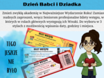 Bilet/Zaproszenie dla babci i dziadka - Dzień babci i dziadka