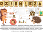 10.11 - Dzień Jeża - Scenariusz zajęć, karty pracy