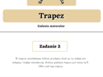 Trapez - zadania maturalne. Szkoła średnia :-)