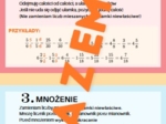 Ułamki zwykłe - infografika