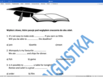 Duale - matura podstawowa- dobieranie słówek, które pasują jednocześnie do dwóch zdań w danej parze +KLUCZ