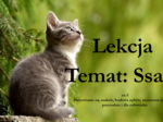 Ssaki - klasa 6 - prezentacja cz.3