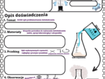 Karty pracy- Klasa 7. Chemia - Szkło laboratoryjne i doświadczenia