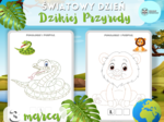 Światowy Dzień Dzikiej Przyrody. Dzika przyroda. Kolorowanki, Dyplomy. Odznaki