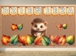 GAZETKA NA DZIEŃ JEŻA - DEKORACJA NA DZIEŃ JEŻA