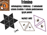 Trimino - frazeologizmy (mitologizmy i biblizmy)