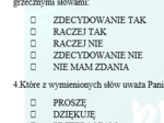 LEKCJA WYCHOWAWCZA- SŁOWA GRZECZNE I SKUTECZNE- UCZNIOWIE W ROLI ANKIETERÓW