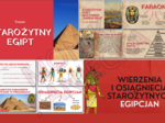 Starożytny Egipt i wierzenia starożytnych Egipcjan  - prezentacja historia klasa 5