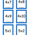 Matematyczny pojedynek – tabliczka mnożenia