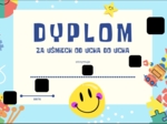 Dyplom - Dzień Uśmiechu