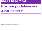 Arkusz próbny z matematyki nr 2