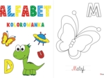 Przedszkole - Alfabet - Kolorowanka